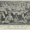 Princeton College Base Ball Team, 1896;  Yale University Base Ball Team , 1896