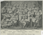 Princeton College Base Ball Team, 1896;  Yale University Base Ball Team , 1896