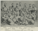 University of Michigan b/w University of Virginia, 1896