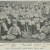 Yale University Base Ball Team, 1896; Princeton College Base Ball Team, 1896.