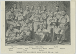 Yale University Base Ball Team, 1896; Princeton College Base Ball Team, 1896.
