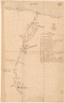 Map of the road to Presqu'Isle