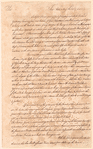 George Croghan to Horatio Gates