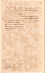 George Croghan to Horatio Gates