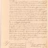 George Croghan to Horatio Gates