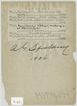 Autograph of A. G.  Spalding, 1906