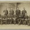 Boston club, Hornung, Sutton, Wise, Burdock, Buffinton, Radford, Whitney, Morrill, Mike Hines, Hackett, Smith, National League champions, 1885