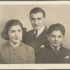 Mary, George, and Aram Avakian portrait