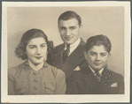 Mary, George, and Aram Avakian portrait