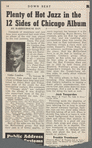 Downbeat "Plenty of Hot Jazz" article