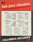 Promotional flier for Hot Jazz Classics