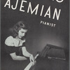 Flier for Maro Ajemian performance at Town Hall
