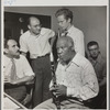 George Avakian recording Sidney Bechet