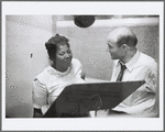 George Avakian with Mahalia Jackson