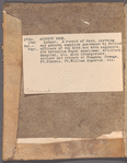 Fort Ontario ledger