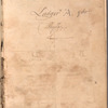 Fort Ontario ledger