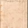 Fort Ontario ledger