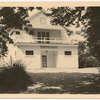 Exterior of the White Barn Theatre, ca. 1940s