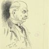 The Bismarck of baseball, A sketch from cafe, Feb. 15th, 1910