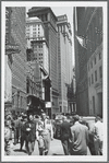 View in the financial section of downtown Manhattan
