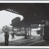 The famous S-curve near South Ferry on the Third Avenue Elevated, Manhattan, N.Y.