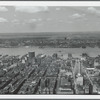 Monday, July 30, 1956, Noon. View from Rockefeller Center, Manhattan, looking [west]