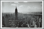 View from Rockefeller Center, New York, looking south