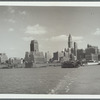 View from the Liberty Street-CNF ferry on lower Manhattan