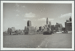 View from the Liberty Street-CNF ferry on lower Manhattan