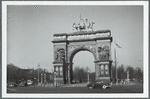 Soldiers Monument near Prospect Park in Brooklyn, N.Y.