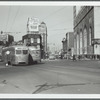 View in front of the LIRR station on Flatbush Avenue