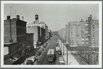 View from the Myrtle Avenue Elevated in Brooklyn on Nostrand Avenue