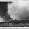 Brush fire at Gilgo Beach near Jones Beach, Long Island