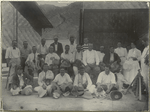 American baseball team at Yenamgyat, Upper Burmah, Employees of Rangoon Oil Co.
