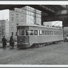 Crosstown streetcar on Myrtle Avenue...