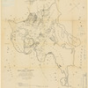 Map of Shelter Island  showing location of roads & building