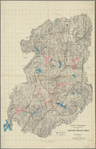 Aqueduct Commissioners topographical map of Croton Water Shed