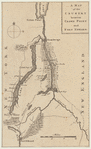 A map of the county between Crown Point and Fort Edward