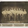 Excelsiors of Brooklyn, E., 1860, Raynolds, J. Whiting, Creighton, Polhemus, Pearsall, Russell, Leggett, Brainard, Flanly