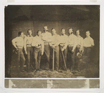 Excelsiors of Brooklyn, E., 1860, Raynolds, J. Whiting, Creighton, Polhemus, Pearsall, Russell, Leggett, Brainard, Flanly
