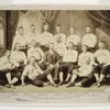 Detroit. Baseball Club, 1887, Bennett, Brouthers, Thompson, Ganzell, Twitchell, Baldwin, Briody, Dunlap, Watkins, White, Hanlon, Shindle, Getzein, Weidman, Richardson
