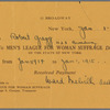 Receipt for dues