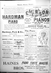 Freund's musical weekly