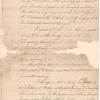 Document from James Bowdoin to the States Senate and House of Representatives