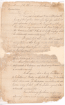 Document from James Bowdoin to the States Senate and House of Representatives