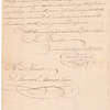 Letter from Edward Church