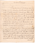 Letter from George R. Minot to John Hancock