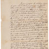 Letter from Thomas Legate