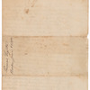 Letter from Thomas Legate