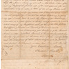 Letter from Samuel Blodget to John Hancock